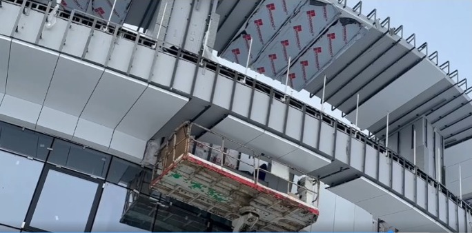 Строительно-монтажные работы в здании «Трибуны Холл» практически завершены