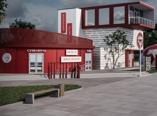 В павильоне Амурской области на «Улице Дальнего Востока» в рамках ВЭФ-2025 впервые представят настольные светильники и уличные бра из дерева 