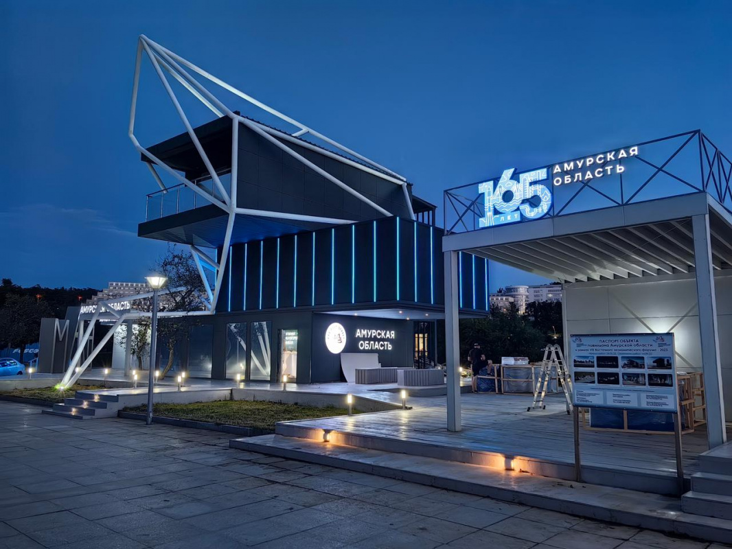 Павильон Амурской области на ВЭФ готов на 100% 