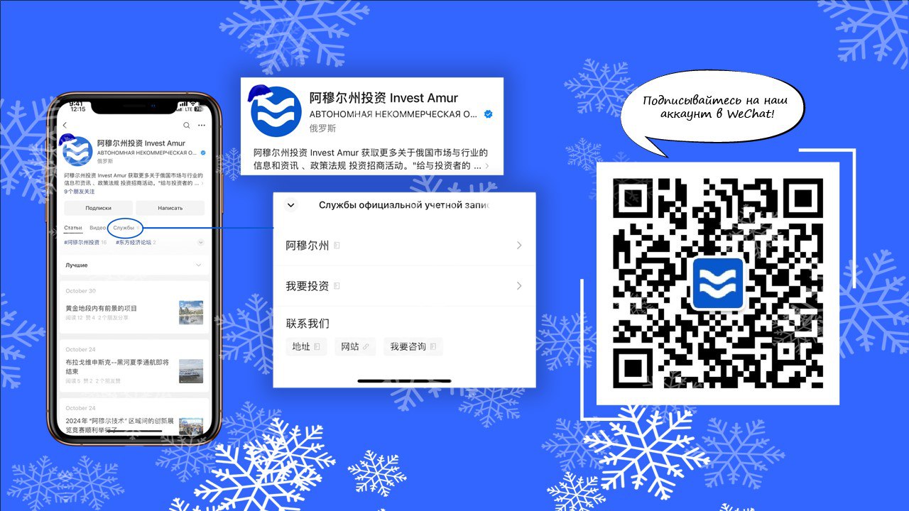 Информативно и эффективно: продвигаем инвестиционный потенциал Амурской области через китайскую платформу WeChat