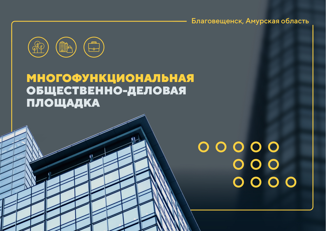 Для многофункциональной культурно-деловой зоны в микрорайоне Благовещенска ищут инвестора