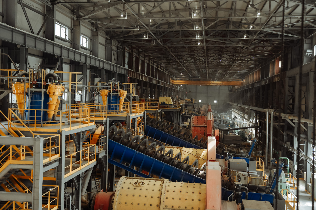 На Маломырском руднике дали технологический старт линии флотации