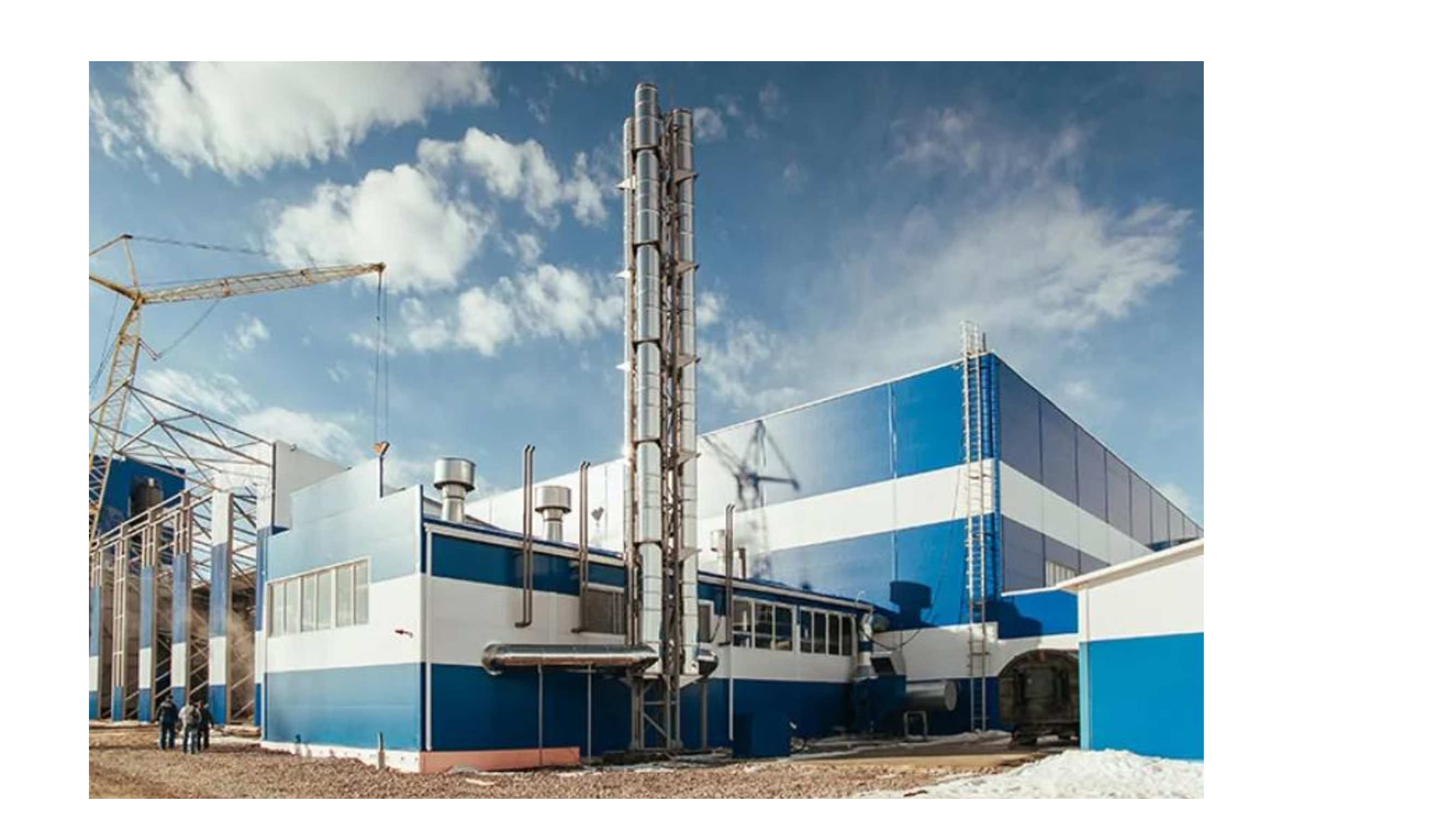 Строительство газовой центральной котельной
