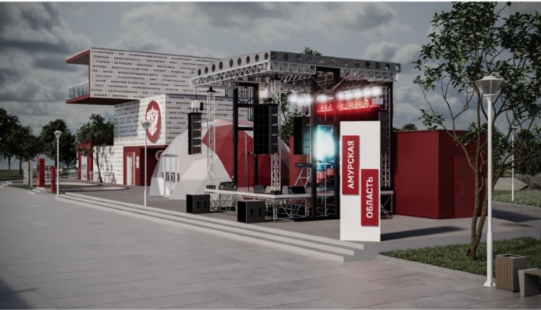 Впервые демонстрируем, как будет выглядеть павильон Амурской области на ВЭФ-2025