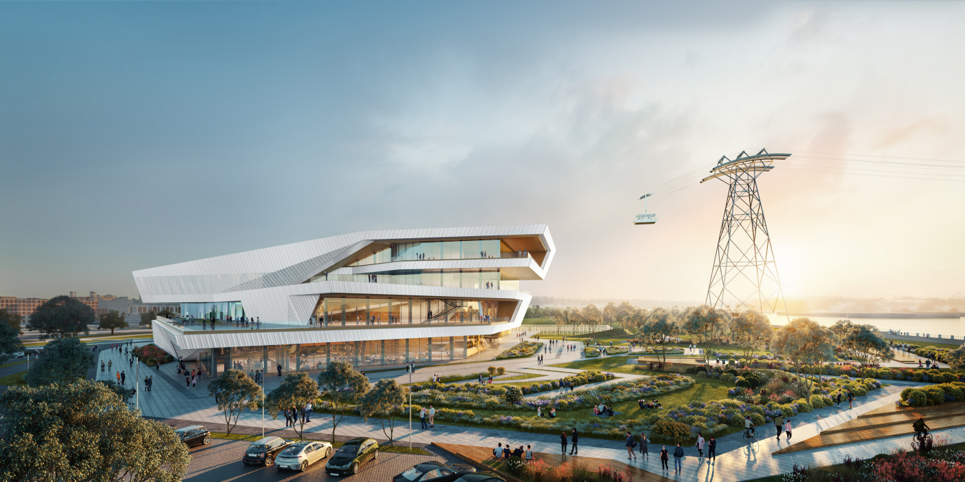 Василий Орлов: «Уникальная трансграничная канатная дорога над рекой точно станет точкой притяжения туристов в Амурскую область». На канатной дороге Благовещенск-Хэйхэ идут строительные работы  