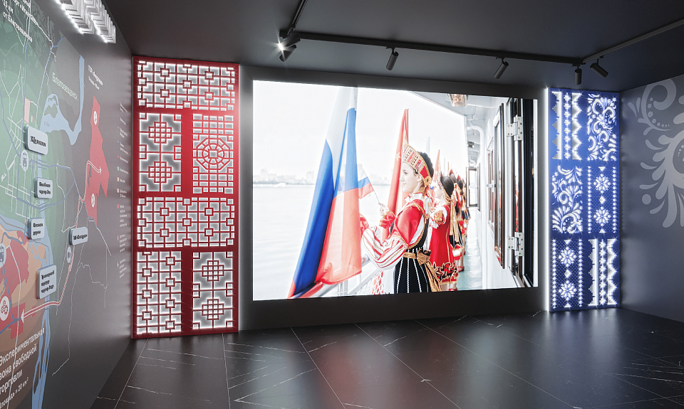 БАМ, дружба с Китаем и 165 лет Амурской области: на улице Дальнего Востока началось строительство павильона к ВЭФ-2023