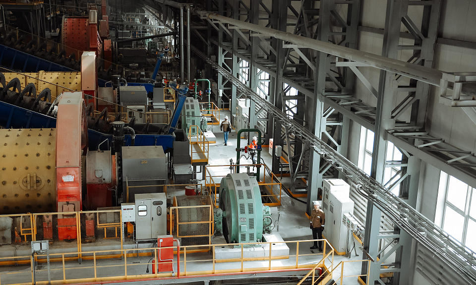 На Маломырском руднике дали технологический старт линии флотации