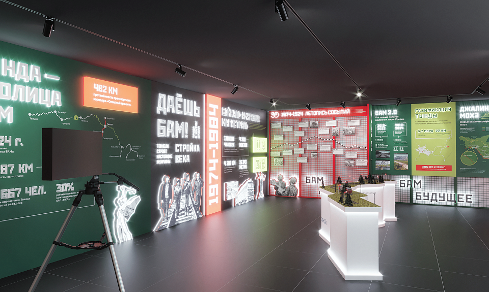 БАМ, дружба с Китаем и 165 лет Амурской области: на улице Дальнего Востока началось строительство павильона к ВЭФ-2023