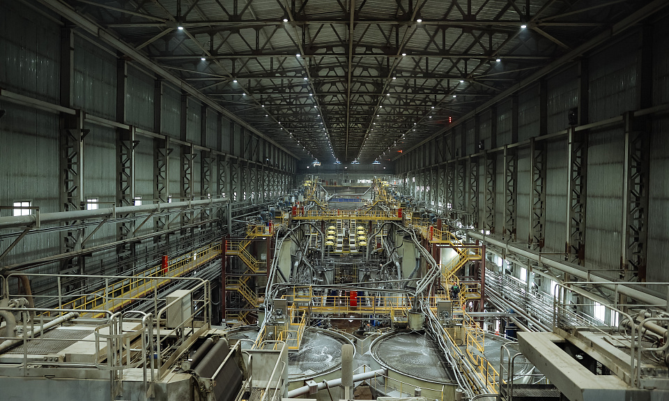 На Маломырском руднике дали технологический старт линии флотации