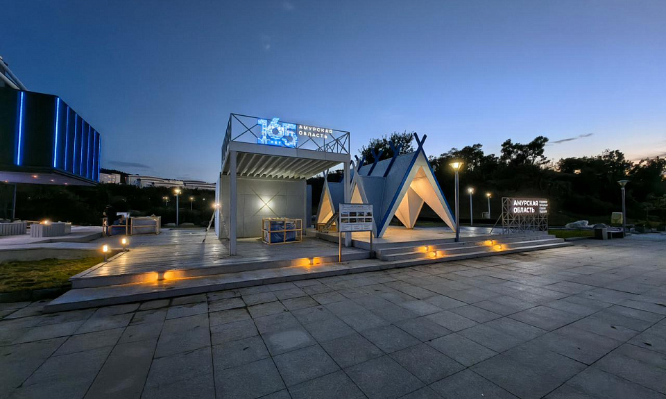 Павильон Амурской области на ВЭФ готов на 100% 