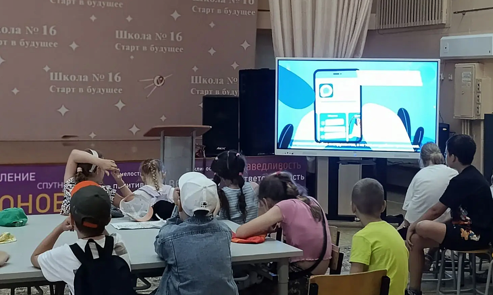  Сотрудники Агентства Амурской области по привлечению инвестиций провели для школьников "Уроки цифровой грамотности" 