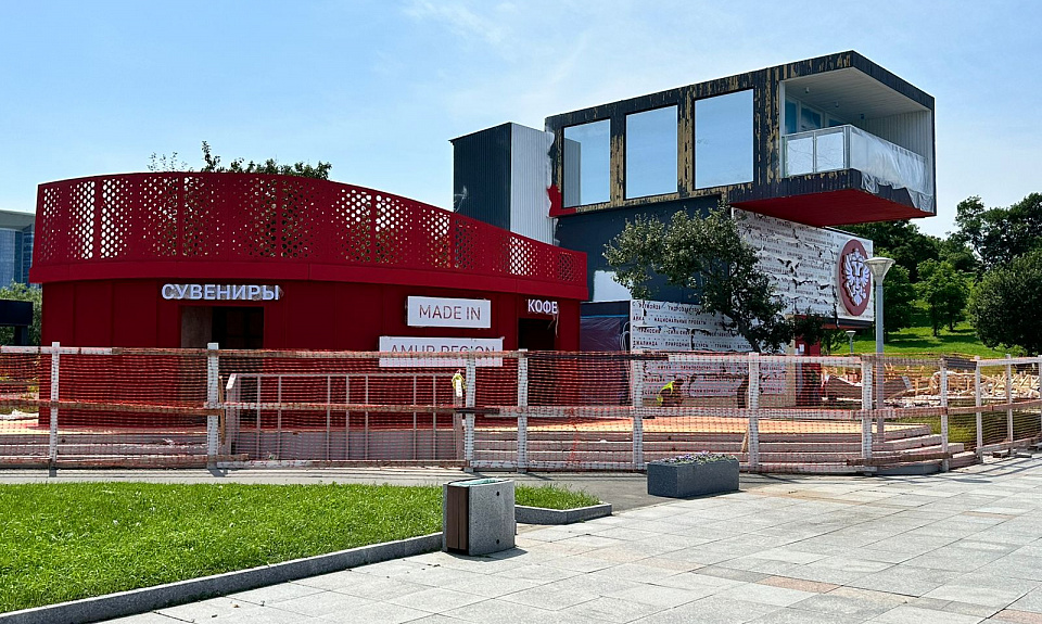 Проведена реновация павильона Амурской области для участия в ВЭФ-2024